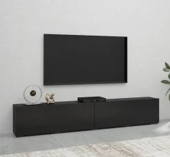 Home affaire Lowboard »Ava, Breite 180 cm, hängend und stehend montierbar« moderne grifflose TV-Kommode, TV-Schrank, TV-Board