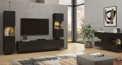 Home affaire Lowboard »Ava, Breite 180 cm, hängend und stehend montierbar« moderne grifflose TV-Kommode, TV-Schrank, TV-Board