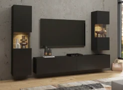 Home affaire Lowboard »Ava, Breite 180 cm, hängend und stehend montierbar« moderne grifflose TV-Kommode, TV-Schrank, TV-Board