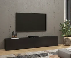 Home affaire Lowboard »Ava, Breite 180 cm, hängend und stehend montierbar« moderne grifflose TV-Kommode, TV-Schrank, TV-Board