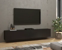 Home affaire Lowboard »Ava, Breite 180 cm, hängend und stehend montierbar« moderne grifflose TV-Kommode, TV-Schrank, TV-Board