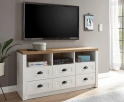 Home affaire Lowboard »Beauvais« Breite ca. 130 cm