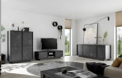 Home affaire Lowboard »Carrara« grifflos