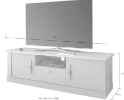 Home affaire Lowboard »CHAMBORD« Breite ca. 155 cm