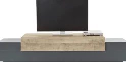 Home affaire Lowboard »Coro,Lowboard,TV-Kommode,TV-Möbel,TV-Bank« mit 3 Klappen, (B/T/H) 240x45x51,6 cm