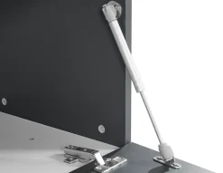 Home affaire Lowboard »Coro,Lowboard,TV-Kommode,TV-Möbel,TV-Bank« mit 3 Klappen, (B/T/H) 240x45x51,6 cm