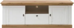 Home affaire Lowboard »Cremona, TV-Unterteil im Landhausstil, Kommode, moderner TV-Schrank« Metallgriffe, ausreichend Stauraum, vielseitig einsetzbar 183 cm breit