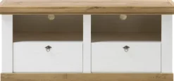 Home affaire Lowboard »Cremona, TV-Unterteil im Landhausstil, Kommode, moderner TV-Schrank« Metallgriffe, ausreichend Stauraum, vielseitig einsetzbar 152 cm breit