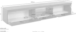 Home affaire Lowboard »Essential« 220 cm