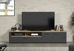 Home affaire Lowboard »Estepona TV-Kommode« 1 Stk. tlg. TV-Board, Breite 210 cm, Elegant und modern