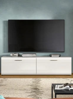 Home affaire Lowboard »FLORENZ, hochwertige MDF-Front,Rillenfräsung, 2 Klappen« 1 Stk. tlg. Lowboard, TV-Unterschrank, TV-Lowboard
