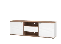 Home affaire Lowboard »Grenoble TV-Lowboard, Breite 176 cm, TV-Schrank, TV-Ständer« TV-Kommode in trendigen Farben, mit viel Stauraum