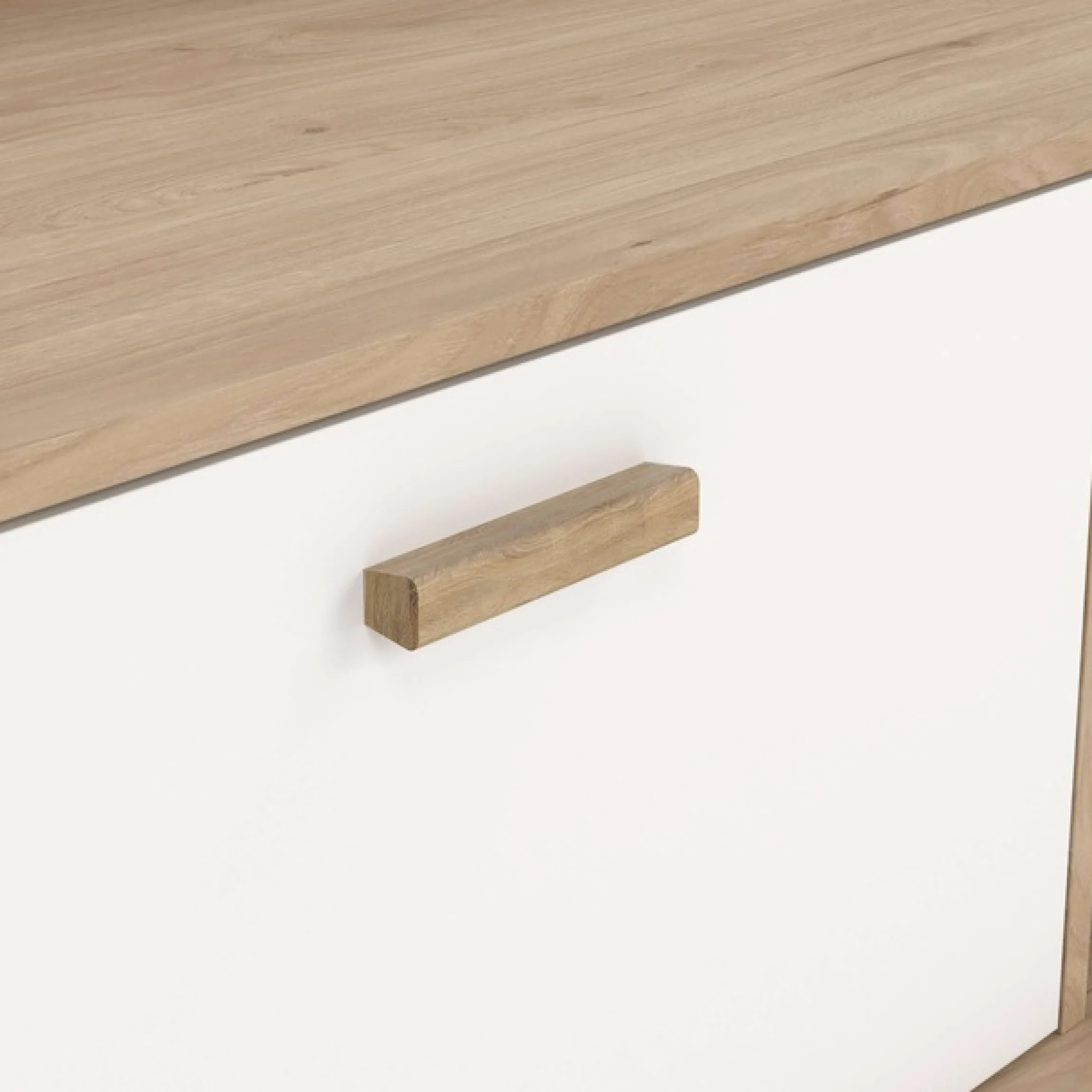 Home affaire Lowboard »Ikast TV-Möbel, Sideboard, TV-Unit, Fernsehschrank, TV-Element« TV-Kommode, 1 Tür, 2 Schubladen, Breite 182 cm, Höhe 61,6 cm