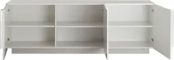 Home affaire Lowboard »Jupiter, Breite 181 cm, TV-Board 3 Türen - Soft Closing, TV-Schrank,« TV-Schrank, moderne Griffblende, FSC®, cleveres Stauraumkonzept