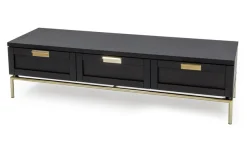 Home affaire Lowboard Kommode, Holzfurnier aus Walnussbaum, skandinavisches Design