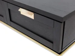 Home affaire Lowboard Kommode, Holzfurnier aus Walnussbaum, skandinavisches Design