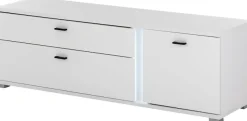 Home affaire Lowboard »LONG ISLAND« 1 Stk. tlg. in moderner Trendfarbe,inklusive senkrechter Beleuchtung,Breite 150 cm