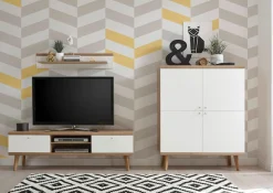 Home affaire Lowboard »Merle« Scandi Design, Breite 160 cm