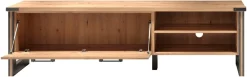 Home affaire Lowboard »Mia« 1 Stk. tlg. Echtholzoptik, Eiche, 178 cm breiter Schrank