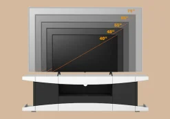Home affaire Lowboard »NextLevel speziell geeignet für Spielekonsolen« Gaming-Lowboard wahlweise mit Beleuchtung - (B/T/H) 180/42/52 cm