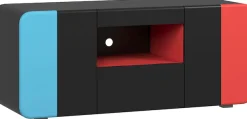 Home affaire Lowboard »NextLevel speziell geeignet für Spielekonsolen« Gaming-Lowboard wahlweise mit Beleuchtung - (B/T/H) 115/42/49 cm