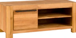Home affaire Lowboard 2 offene Fächer, 2 Holztüren inkl. Dämpfer, teilmassiv