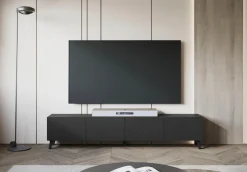 Home affaire Lowboard »PHUKET« TV-Board mit Strukturfront, Breite ca. 190 cm
