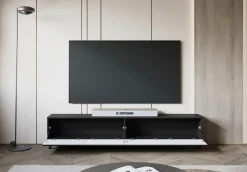 Home affaire Lowboard »PHUKET« TV-Board mit Strukturfront, Breite ca. 190 cm
