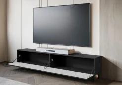 Home affaire Lowboard »PHUKET« TV-Board mit Strukturfront, Breite ca. 190 cm