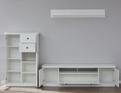 Home affaire Lowboard »Örebro« Kommode, zeitloser Landhausstil, Beleuchtung optional
