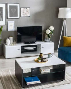 Home affaire Lowboard »Rex TV-Kommode TV-Lowboard« Hochglanzfront, Breite 170 cm, mit und ohne LED-Beleuchtung