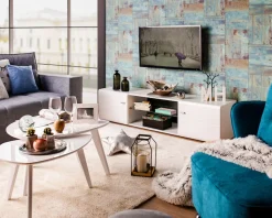 Home affaire Lowboard »Rex TV-Kommode TV-Lowboard« Hochglanzfront, Breite 170 cm, mit und ohne LED-Beleuchtung