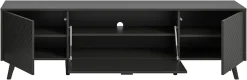 Home affaire Lowboard »RHOMBUS,hochwertige MDF-Front mit Karo-Optik« 1 Stk. tlg. TV-Unterschrank, Lowboard, TV-Schrank, Wohnzimmer