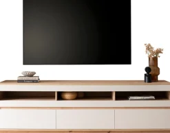 Home affaire Lowboard »Sonora, moderner TV-Unterschrank, Kommode in Eiche Artisan, TV-Schrank« filigrane Rahmenoptik, ausreichend Stauraum, vielseitig einsetzbar