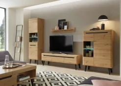 Home affaire Lowboard »Torge, TV-Unterschrank, TV-Kommode, Fernsehschrank, TV-Board« 1 Stk. tlg. abgeschrägte Füße, drei Farben, Scandi Design, 160 cm breit