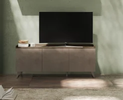 Home affaire Lowboard »Tray, Breite 181 cm, TV-Bank mit 3 Türen« Top "Tablet", Push-to-open Funktion
