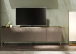Home affaire Lowboard »Tray, Breite 241, TV-Bank mit 4 Türen« Top "Tablet", Push-to-open Funktion