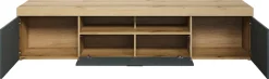 Home affaire Lowboard »Tyler TV-Kommode« Packung, 1 Stk. tlg. TV-Lowboard, Hirnholzapplikationen, Breite 230 cm
