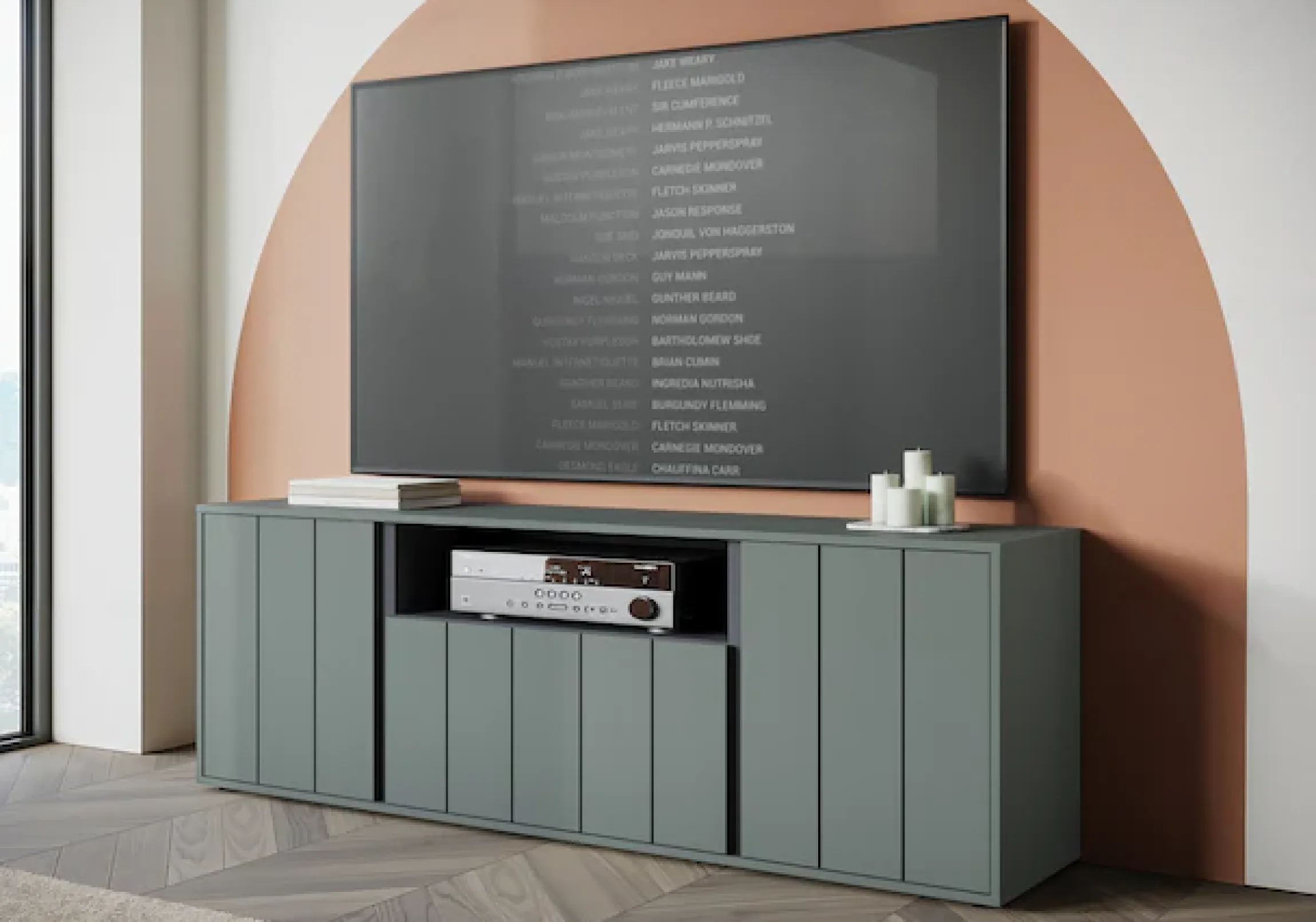 Home affaire Lowboard »VEDDEL« Breite ca.187