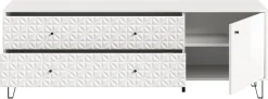 Home affaire Lowboard »VICENZA, Breite 164cm, 1 Tür, 1 Einlegeboden, 2 Fächer, 2 Schubkästen« Kommode, Schrank, Anrichte, Board, Wohnzimmerschrank