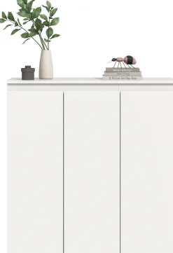 Home affaire Mehrzweckschrank »CIPELA, 105x111 cm, viel Stauraum, variable Einlegeböden, universal« in vielen verschiedenen Trendfarben verfügbar, 1 Stk. tlg. Schuhschrank, Kleiderschrank, Universalschrank, Aktenschrank, Schrank