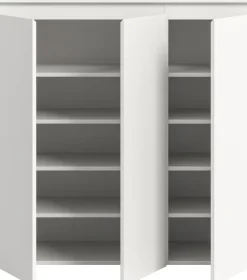 Home affaire Mehrzweckschrank »CIPELA, 105x111 cm, viel Stauraum, variable Einlegeböden, universal« in vielen verschiedenen Trendfarben verfügbar, 1 Stk. tlg. Schuhschrank, Kleiderschrank, Universalschrank, Aktenschrank, Schrank