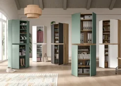 Home affaire Mehrzweckschrank »CIPELA, 105x111 cm, viel Stauraum, variable Einlegeböden, universal« in vielen verschiedenen Trendfarben verfügbar, 1 Stk. tlg. Schuhschrank, Kleiderschrank, Universalschrank, Aktenschrank, Schrank