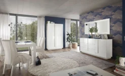 Home affaire Mehrzweckschrank »Jupiter, Höhe 193 cm, Stauraumschrank 2 Türen - Soft Closing,« Highboard, moderne Griffblende, FSC®, cleveres Stauraumkonzept