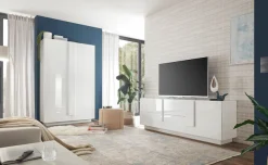 Home affaire Mehrzweckschrank »Jupiter, Höhe 193 cm, Stauraumschrank 2 Türen - Soft Closing,« Highboard, moderne Griffblende, FSC®, cleveres Stauraumkonzept