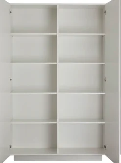 Home affaire Mehrzweckschrank »Jupiter, Höhe 193 cm, Stauraumschrank 2 Türen - Soft Closing,« Highboard, moderne Griffblende, FSC®, cleveres Stauraumkonzept