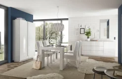 Home affaire Mehrzweckschrank »Jupiter, Höhe 193 cm, Stauraumschrank 2 Türen - Soft Closing,« Highboard, moderne Griffblende, FSC®, cleveres Stauraumkonzept