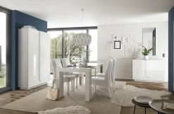 Home affaire Mehrzweckschrank »Jupiter, Höhe 193 cm, Stauraumschrank 2 Türen - Soft Closing,« Highboard, moderne Griffblende, FSC®, cleveres Stauraumkonzept