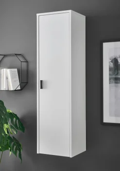 Home affaire Mehrzweckschrank »Hudson« in moderner Trendfarbe, Griffe aus Metall (Schwarz), Höhe 120 cm