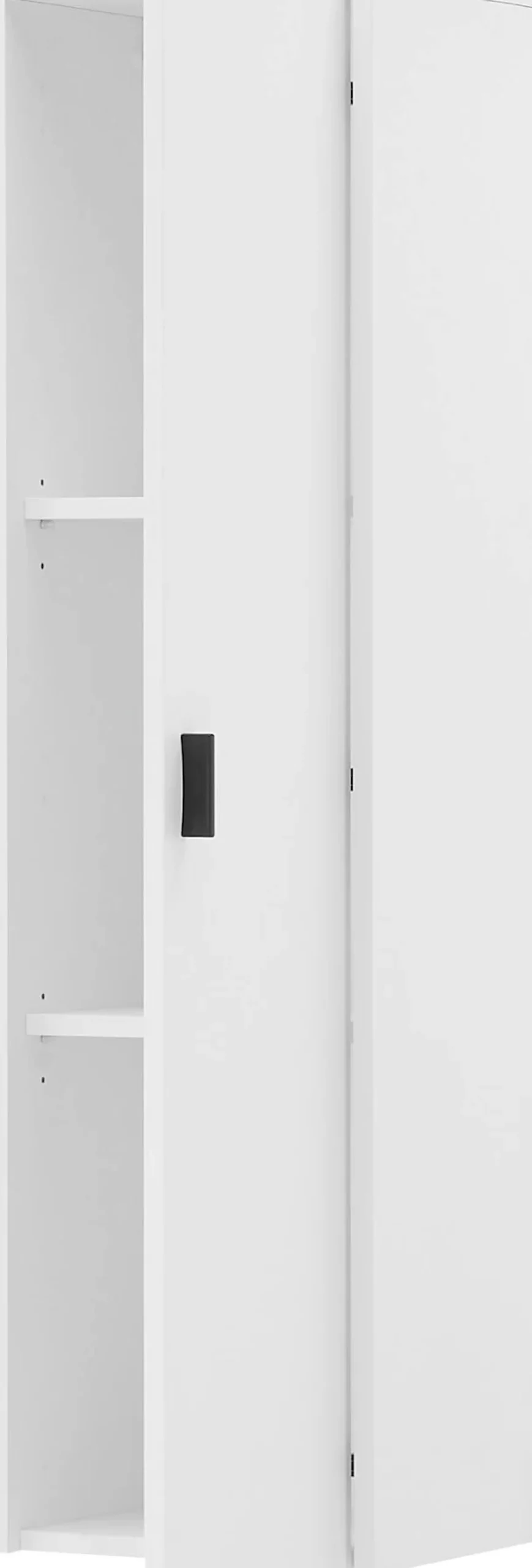 Home affaire Mehrzweckschrank »Hudson« in moderner Trendfarbe, Griffe aus Metall (Schwarz), Höhe 120 cm